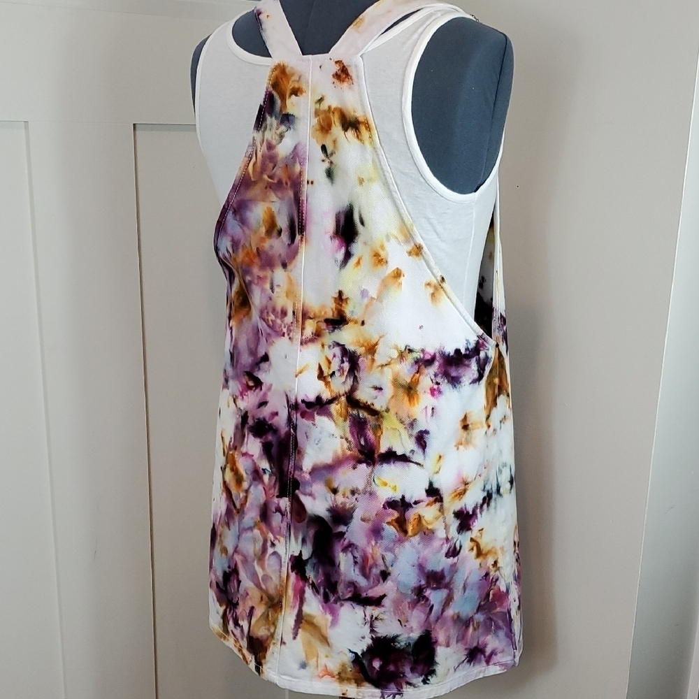 Vero Moda Denim Tie-Dye Overall Dress - XL - Picture 6 of 9